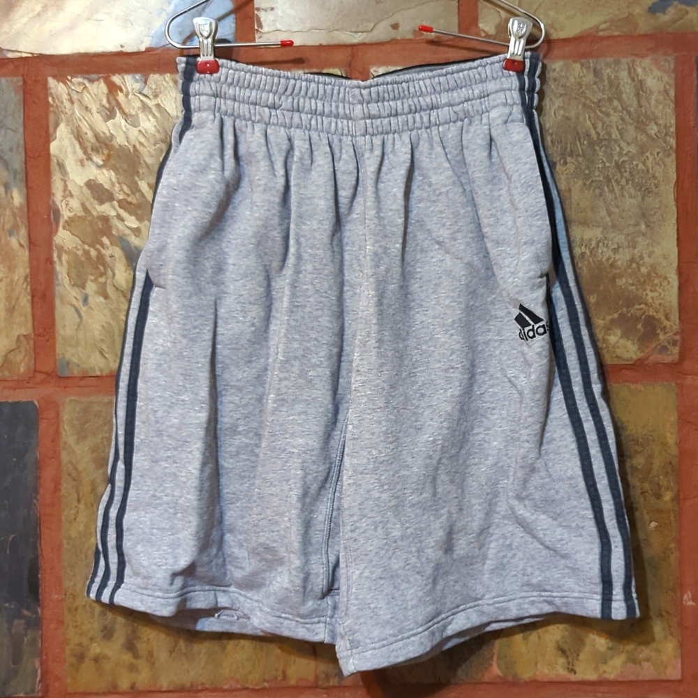 Gray Adidas shorts